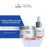 Combo chống lão hóa, làm đẹp da chuyên sâu Frezyderm Age Repair Set Retinol Caps + Precious Elixir